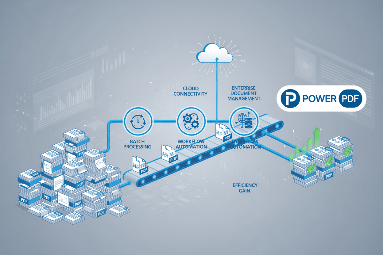 Can Power PDF Support Large-Scale Document Automation? - Wisecomm IT