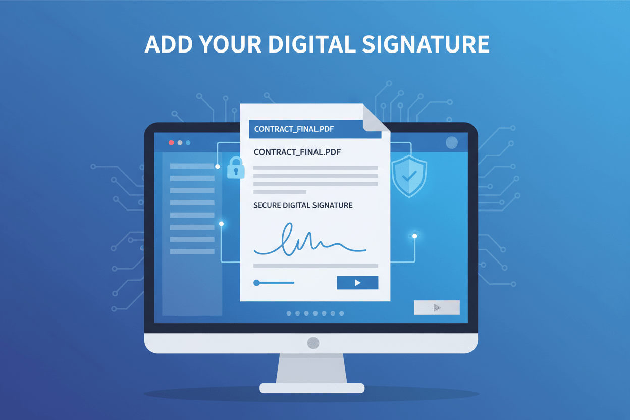 How to Add Digital Signatures to PDFs Securely with Power PDF - Wisecomm IT