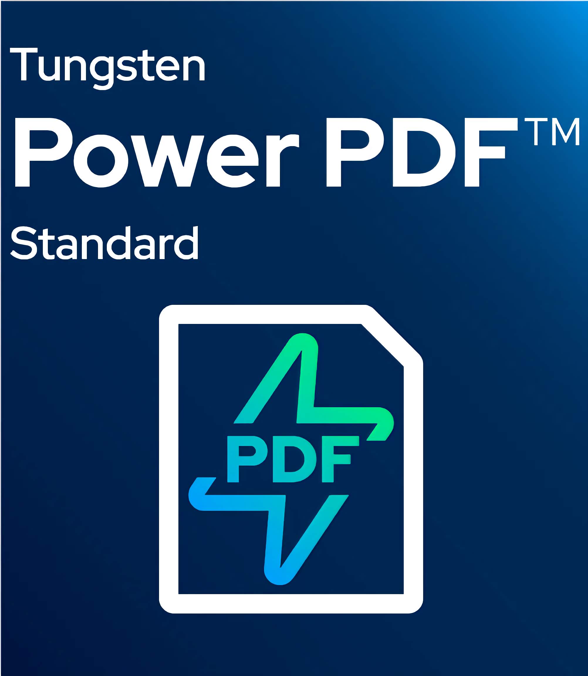 Tungsten Kofax Power PDF Standard 5 untuk Windows (Lesen Elektronik sahaja) 