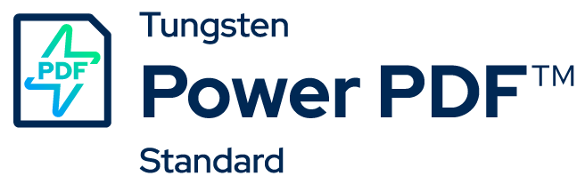 Tungsten Kofax Power PDF Standard 5 for Windows (Electronic License only)
